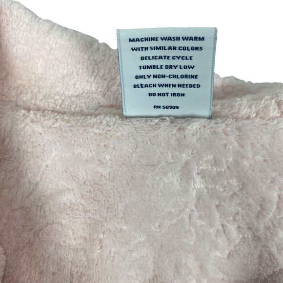 Go Softly 90s Pink Bed Jacket size Medium - Picture 7 of 7